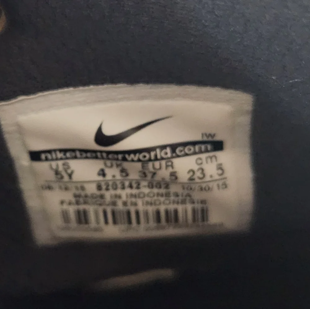 Nike Air Force 1 Mid LV8 'Anthracite' 820342-002 Size‎ 5Y